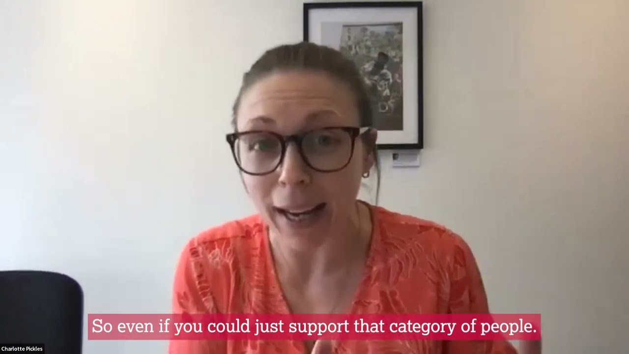Government must focus on economically inactive group | Charlotte Pickles | Work Matters 2022