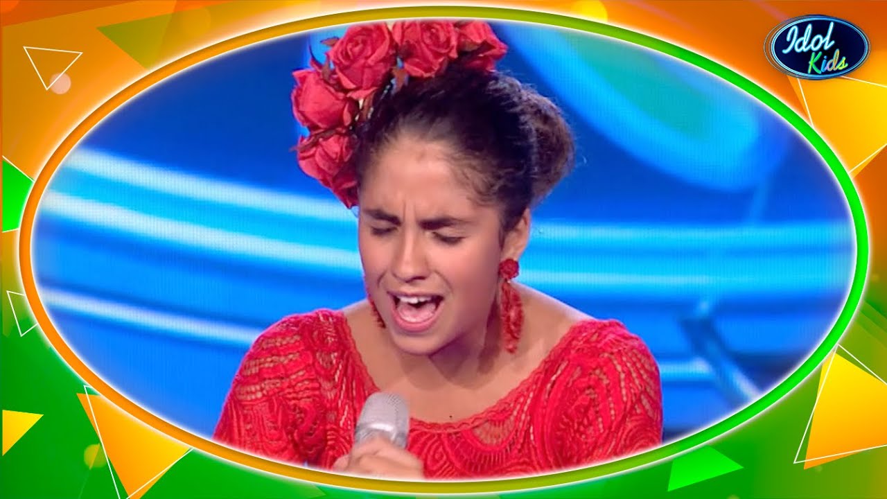 CLAUDIA homenajea a la COPLA con su BATA de COLA | Los Rankings 1 | Idol Kids 2020