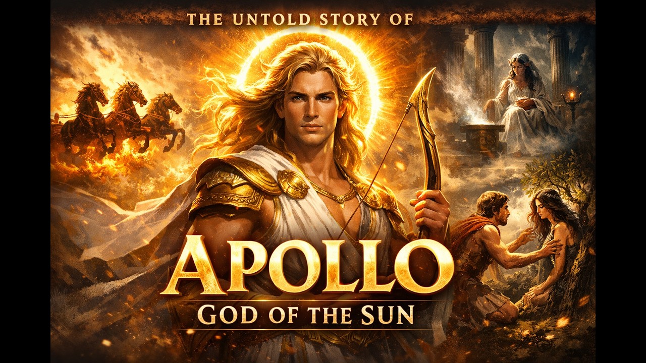 The Untold Story of Apollo — Sun God, Oracle of Delphi & Tragic Love