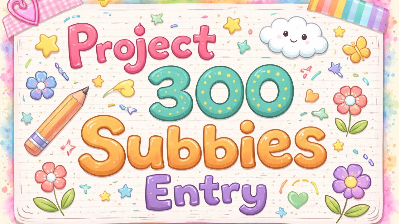 Project 300subbie challenge Entry#9 from @TinaLovesToCraft 