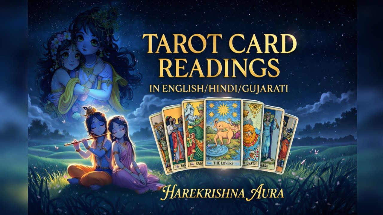 ✨️TAROT READINGS IN ENGLISH/HINDI/GUJARATI 💫🦚राघेकृष्ण🦚🔱ॐ नमः शिवाय|🔱📿ॐ नमो भगवते वासुदेवाय ॐ नमः|📿