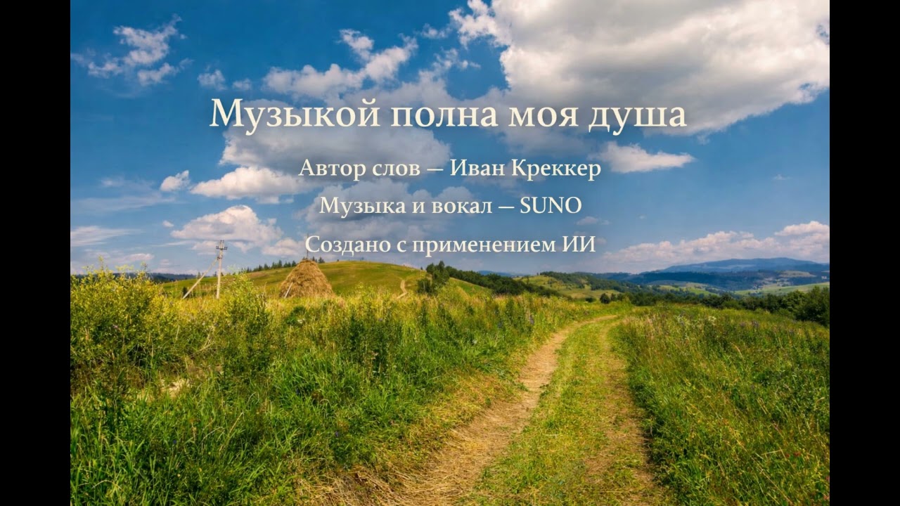 Музыкой полна моя душа