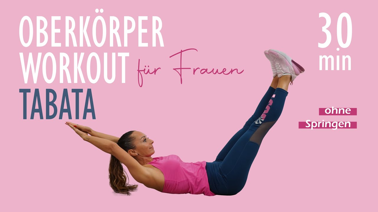 30 MINUTEN OBERKÖRPER WORKOUT FÜR FRAUEN / Core Workout ohne Springen | Katja Seifried