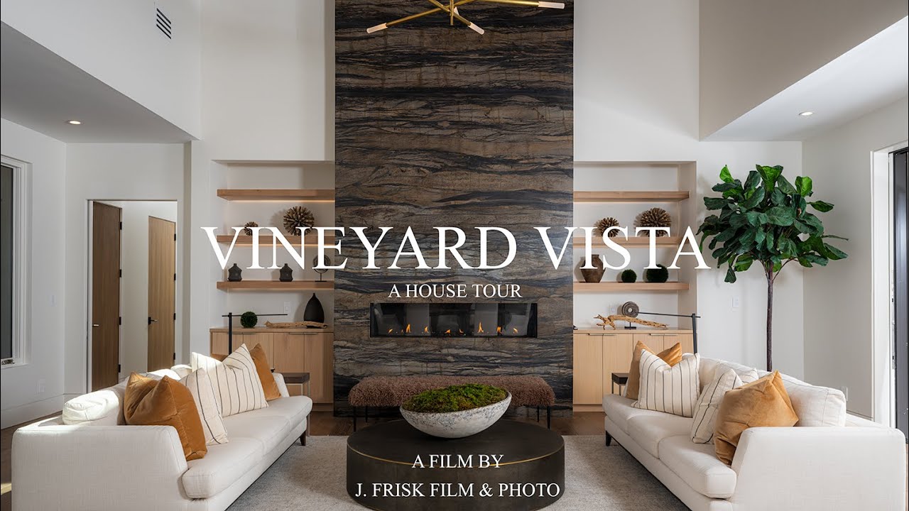Organic Modern Perfection: Inside a Glass Walled Hilltop Estate