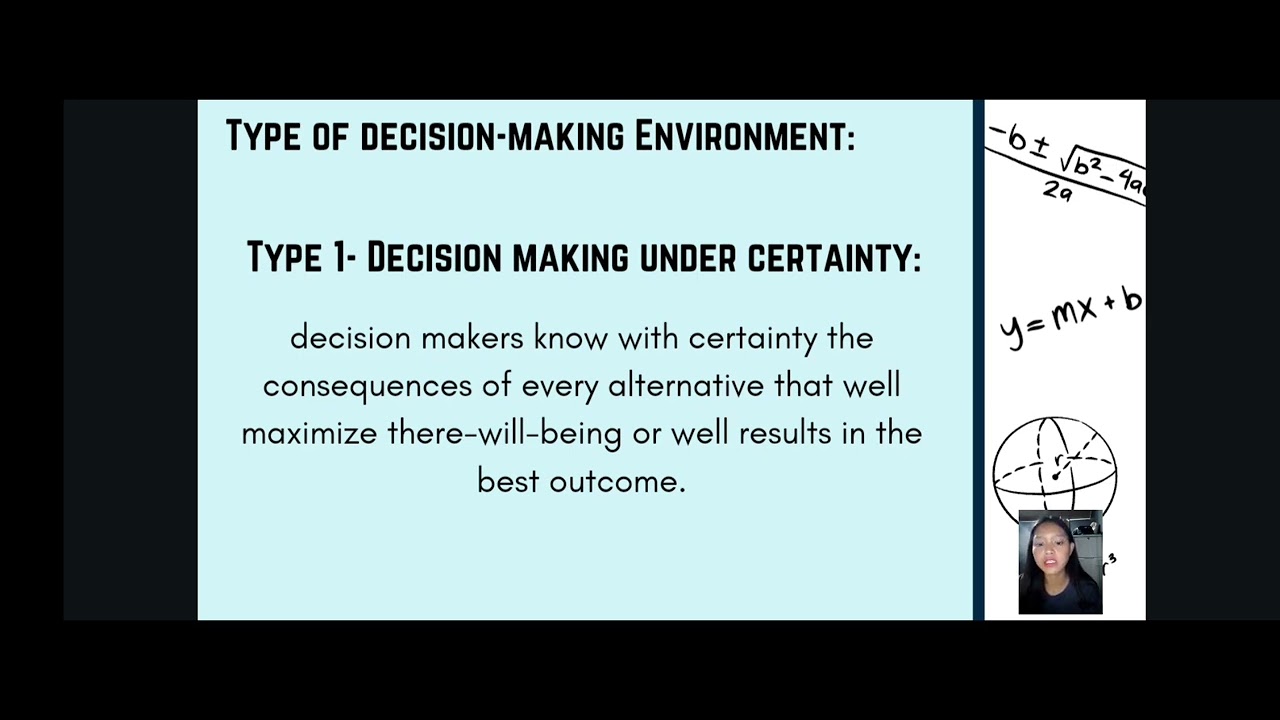 decision analysis
