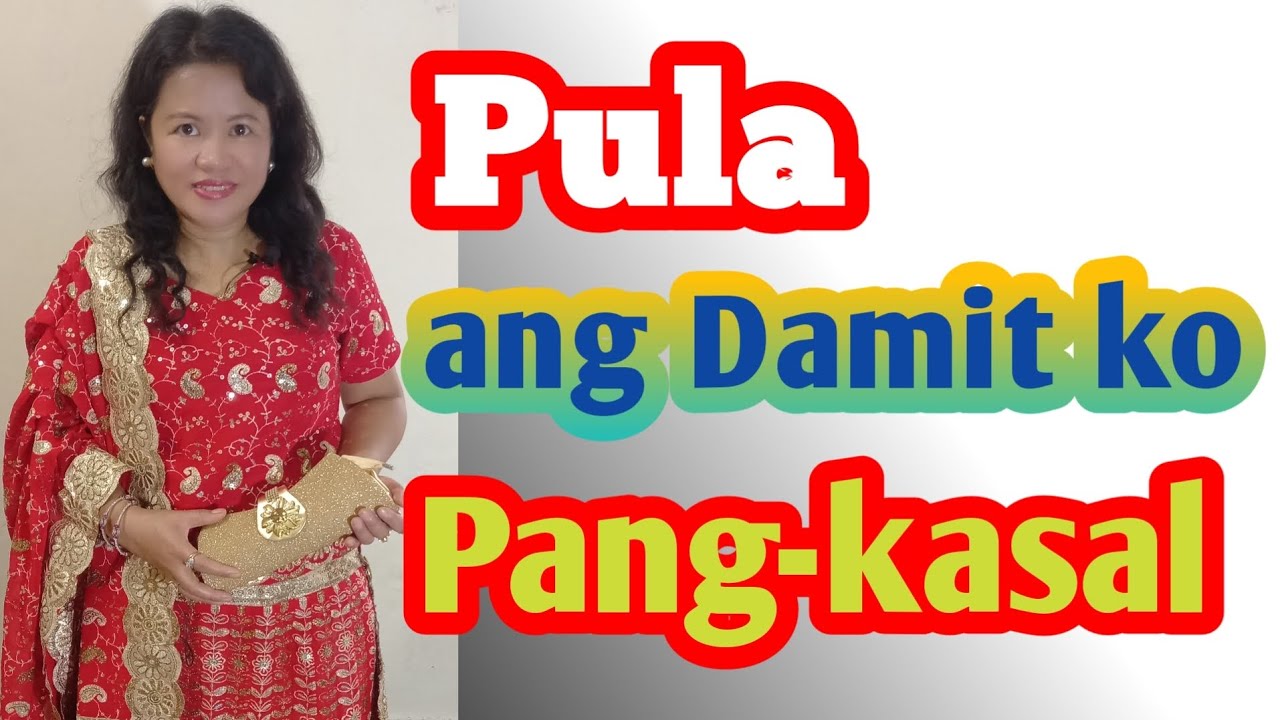 Pula ang Damit noong kinasal sa Pakistani | Filipina Married to Pakistani