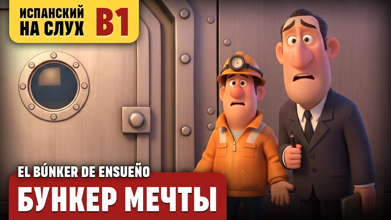 Бункер мечты. Весёлый рассказ (уровень B1). Испанский на слух.