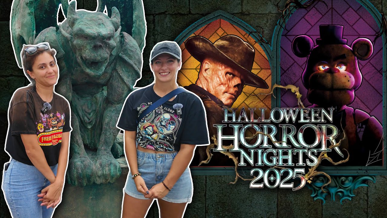 Scare Zone and Haunted House Tour | HHN 2025