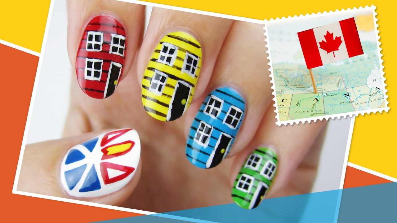 St. John's, Canada Inspired Nail Art ∞ The World At Your Fingertips w/ cutepolish