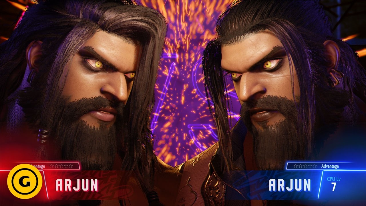 Street Fighter 6 Arjun High Level Gameplay (CPU Level 7)
