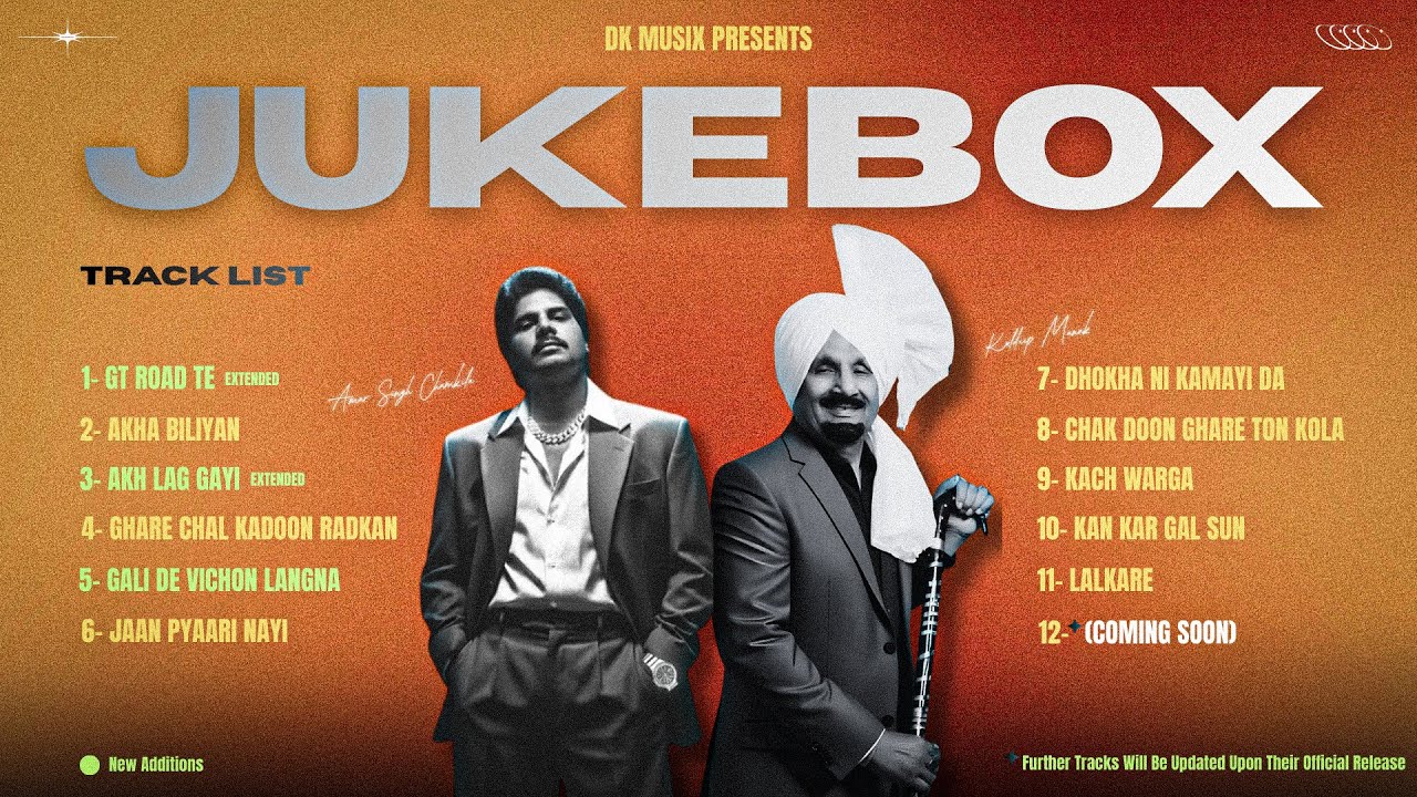 LEGENDS OF PUNJAB JUKEBOX VOL 1.1 - CHAMKILA X KULDEEP MANAK | DK MUSIX
