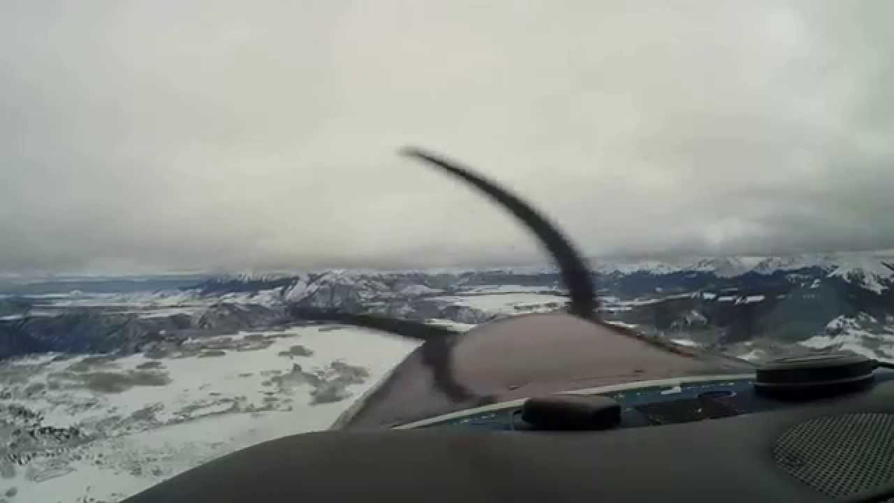Bellanca Viking Approach and Landing into Telluride