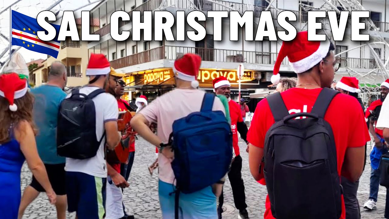 HOW SANTA MARIA, SAL ISLAND CHRISTMAS 🇨🇽 EVE CELEBRATION 🍾 WENT- HOW CAPE VERDE CELEBRATE 🎄 
