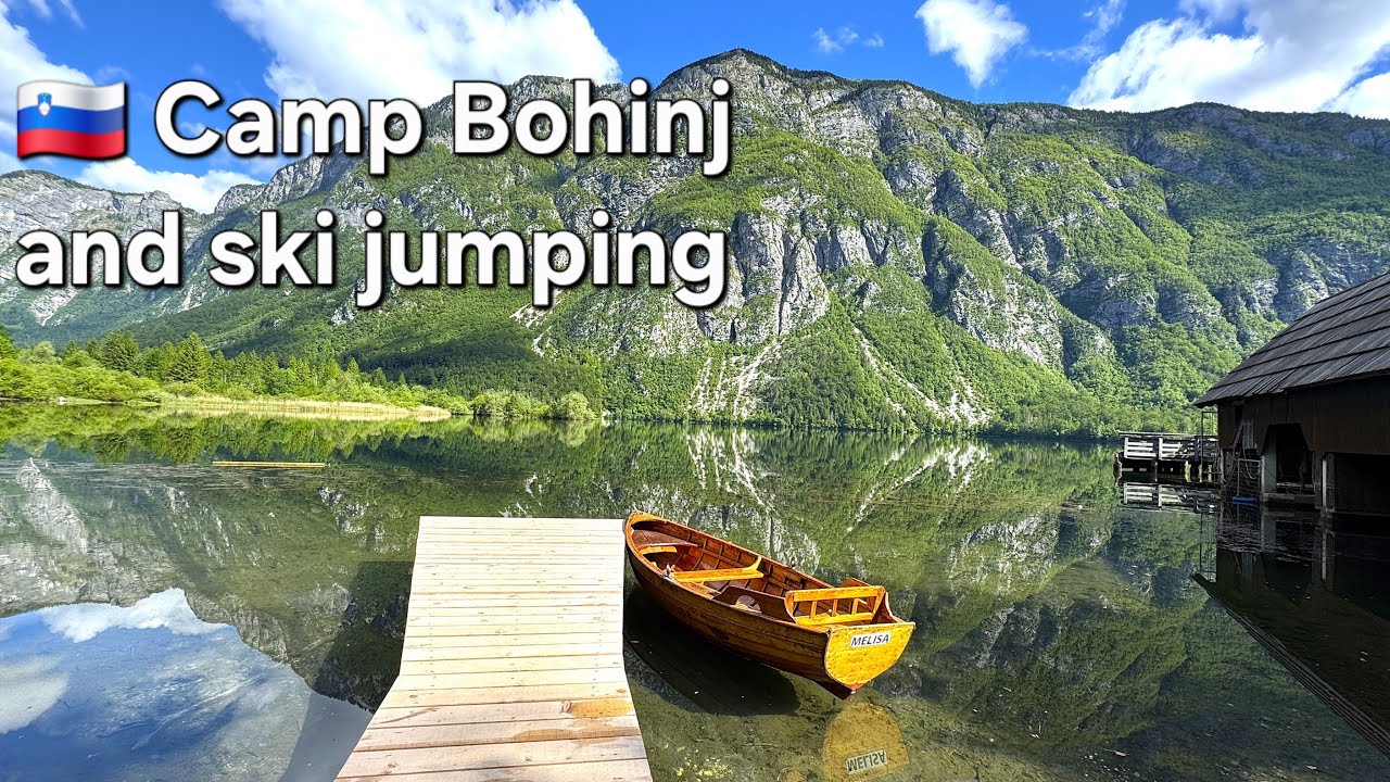 Camping by Slovenia's largest lake, mountain views, historical hayracks, camper site with breakfast