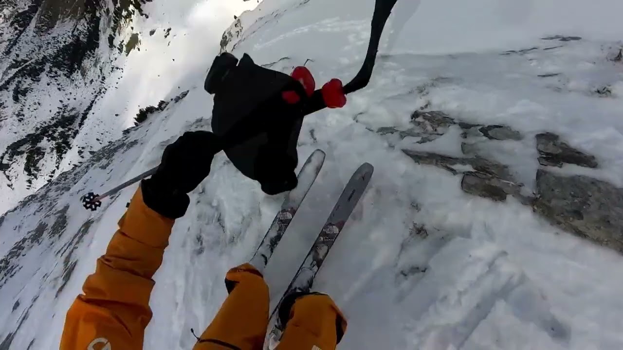 Primera imágenes del histórico descenso extremo de Aymar Navarro en el Tuc des Hemnes