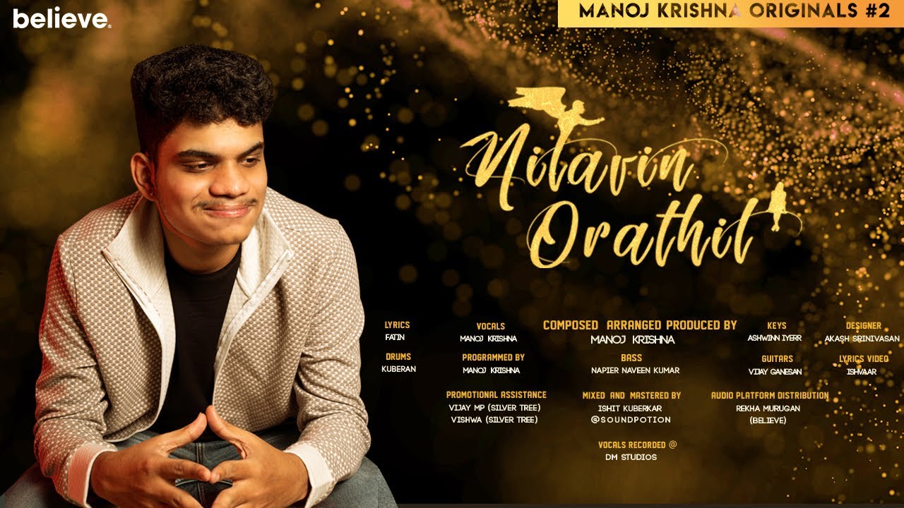 Nilavin Orathil | Manoj Krishna | Fatin | Independent Tamil Music