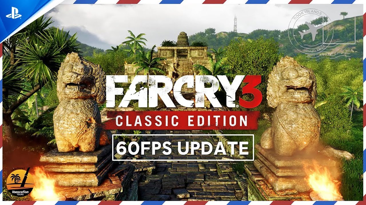 Far Cry 3 наконец-то получит 60 кадров в секунду на PS5! (Обновление для Classic Edition от 21 ян...
