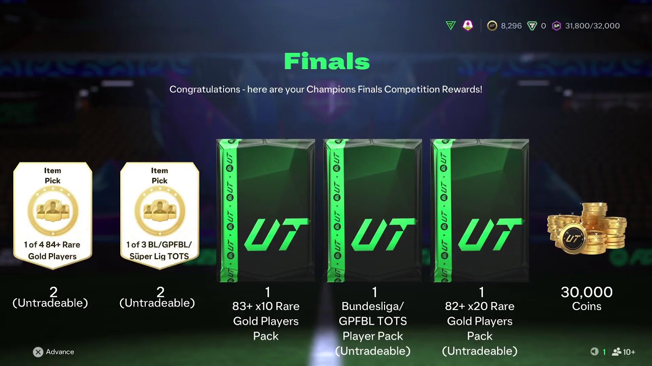 #Eafc25 7 wins fut champs rewards