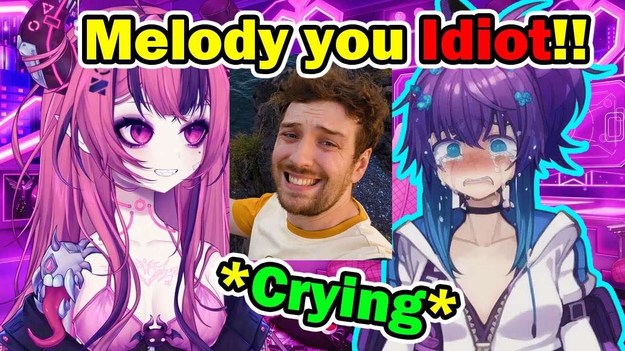 Ironmouse & Connor Roasting / Shaming Melody for 5 Mins Straight