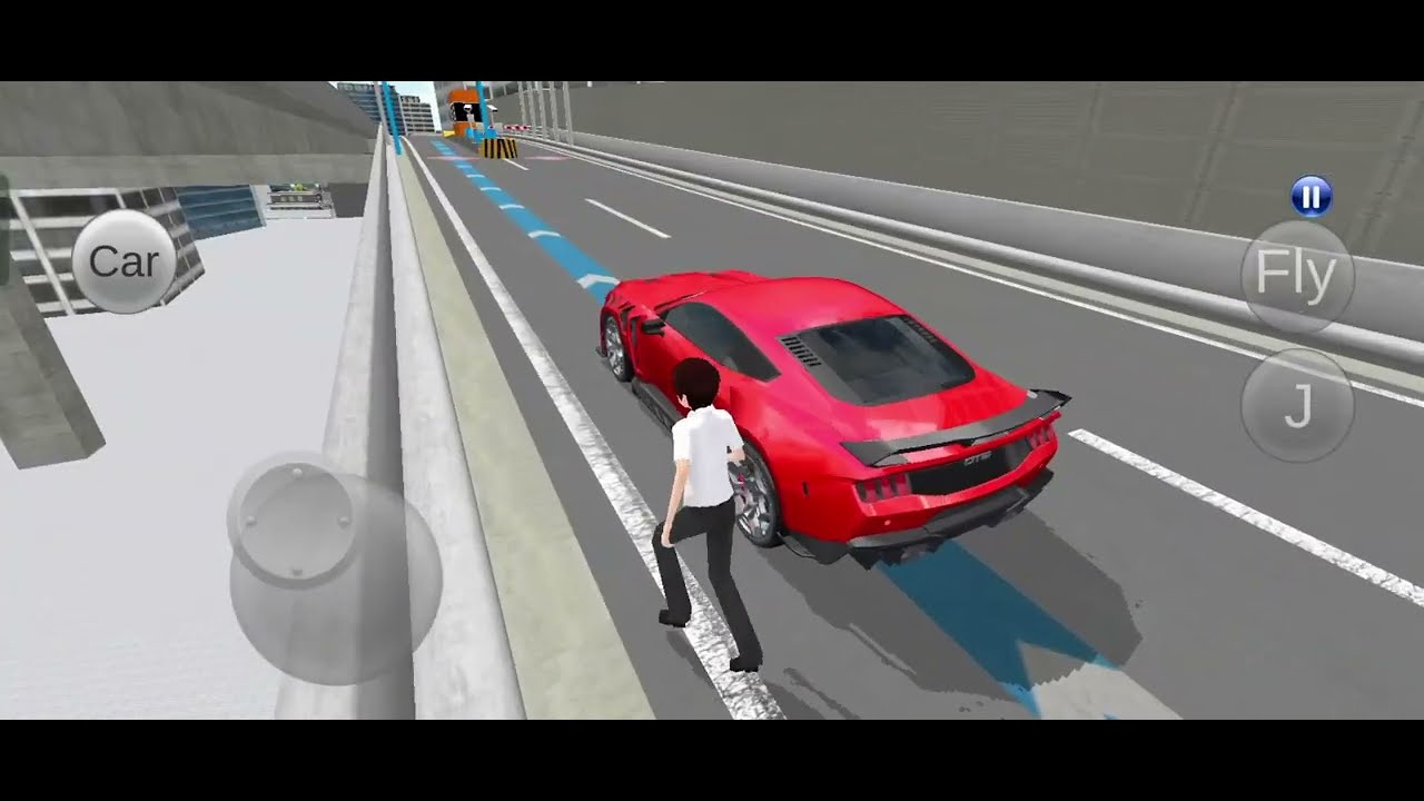 New Blue Kia carnival car in highway tunnel secret Gate Driving Class 2026 OFFLINE Game! 