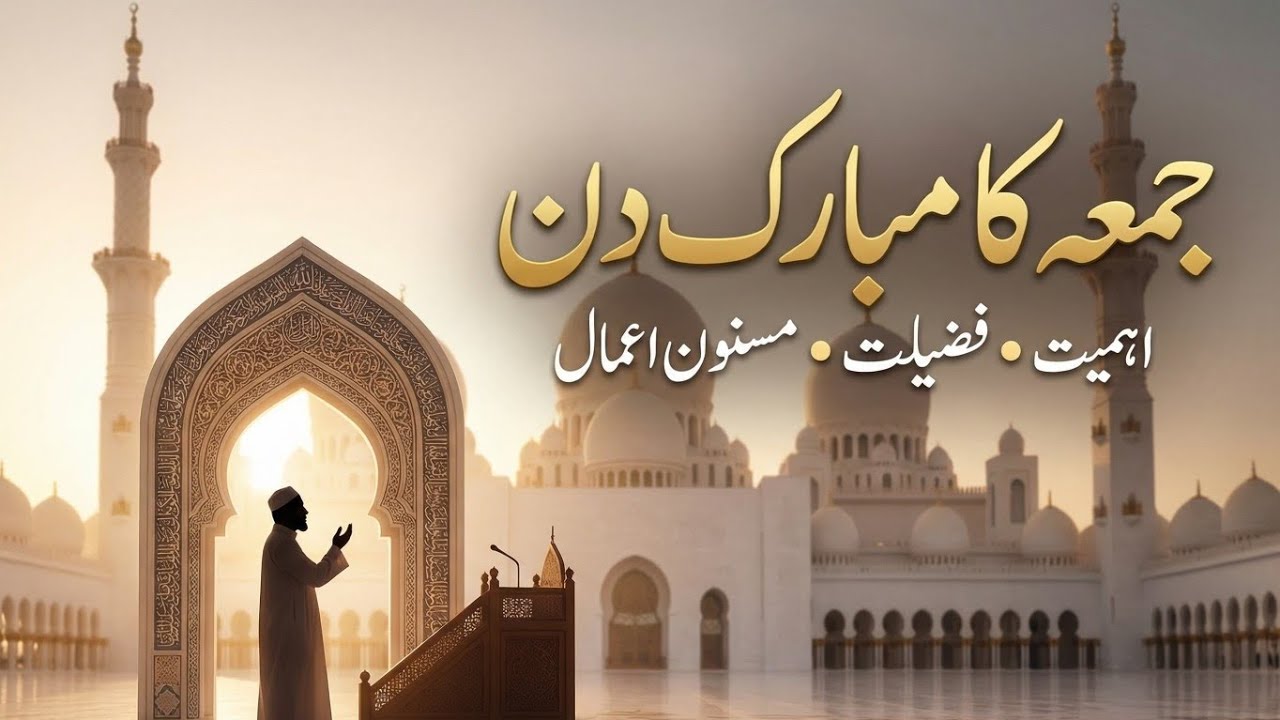 جمعہ کا مبارک دن | فضیلت، اہمیت اور مسنون اعمال (قرآن و حدیث کی روشنی میں)