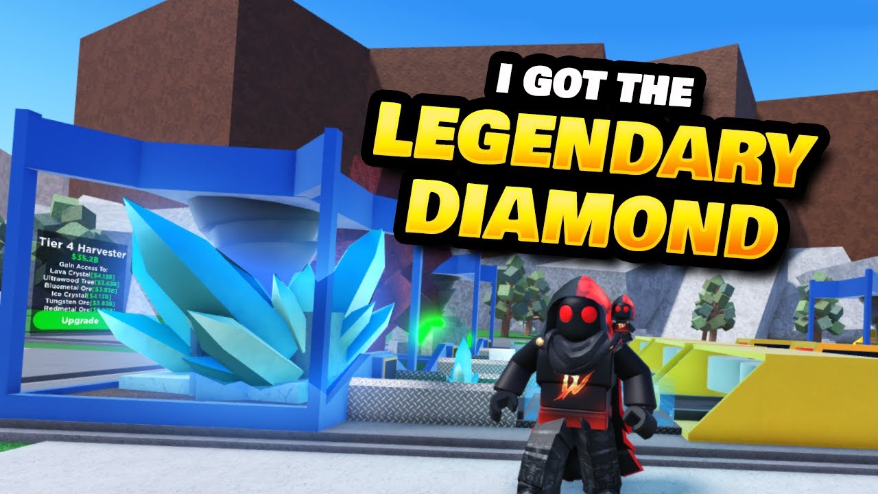 Got Legendary Diamond in Factory Simulator