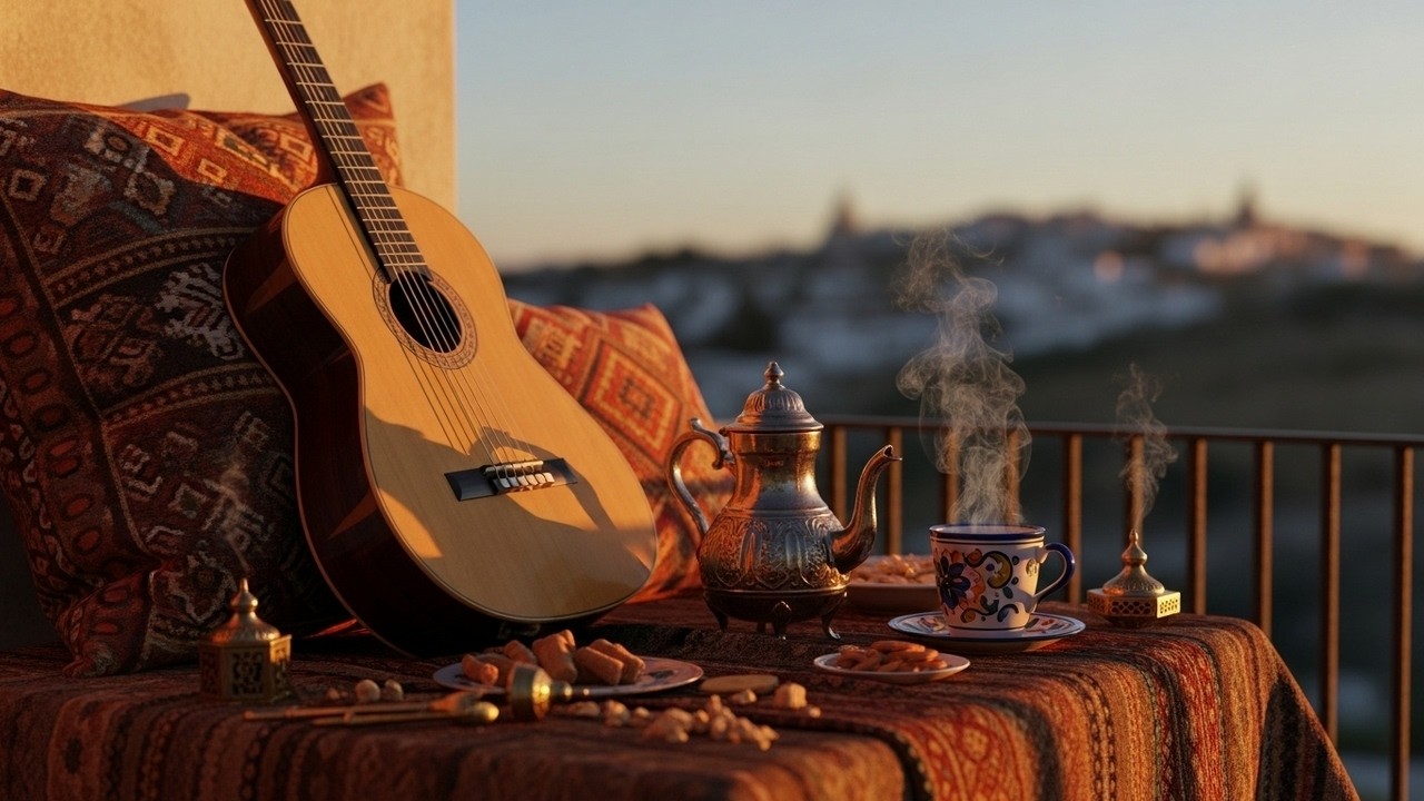 Spanish Guitar - Relaxing Flamenco Rumba Instrumental Supporting Calm Flow And Soft Presence