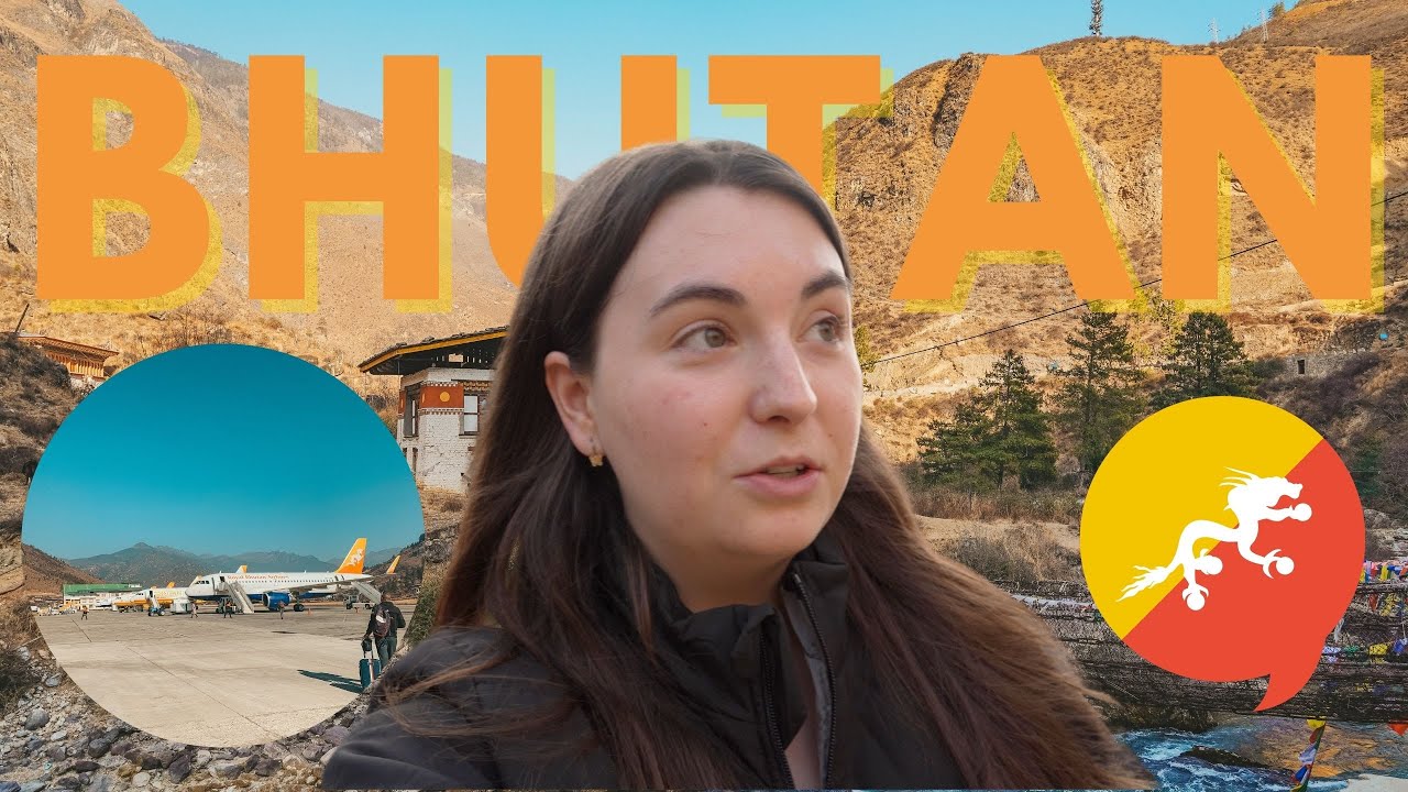 I TRAVELED TO BHUTAN! 🇧🇹 Landing at one of the most dangerous airports in the world
