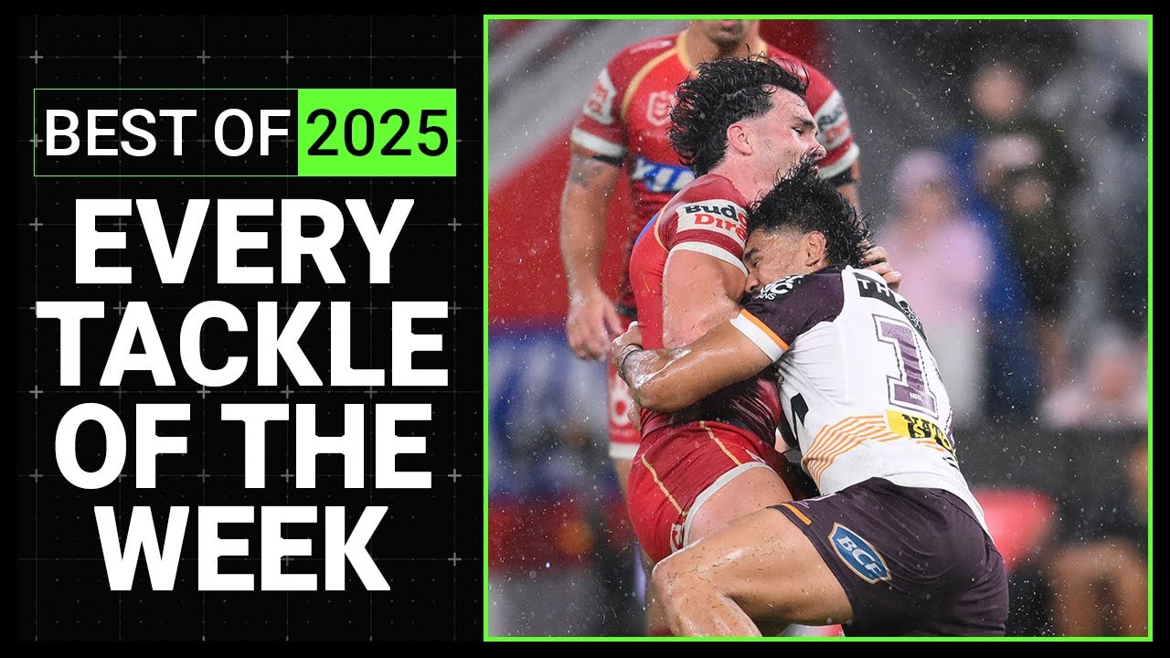 Best of 2025 | Every Tackle of The Week Winner | NRL