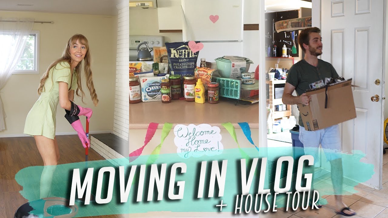 MOVING VLOG! Big Surprise + House Tour