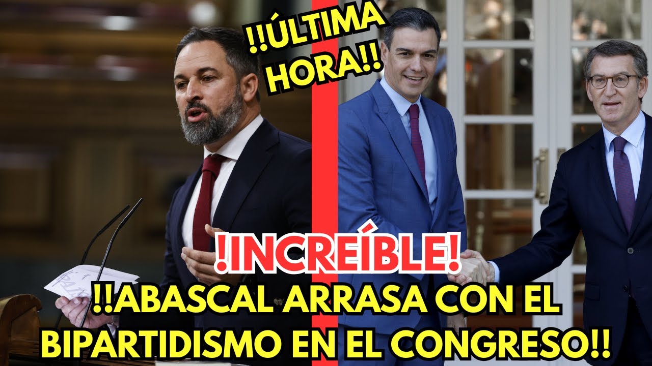 🔴 ABASCAL SE PLANTA en el CONGRESO y LANZA un ATAQUE TOTAL al BIPARTIDISMO 💥