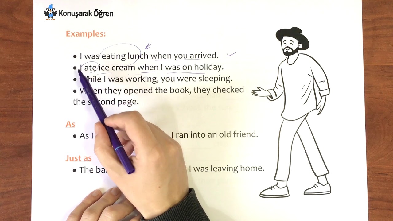 When, while, just as konu anlatımı - Ders 43