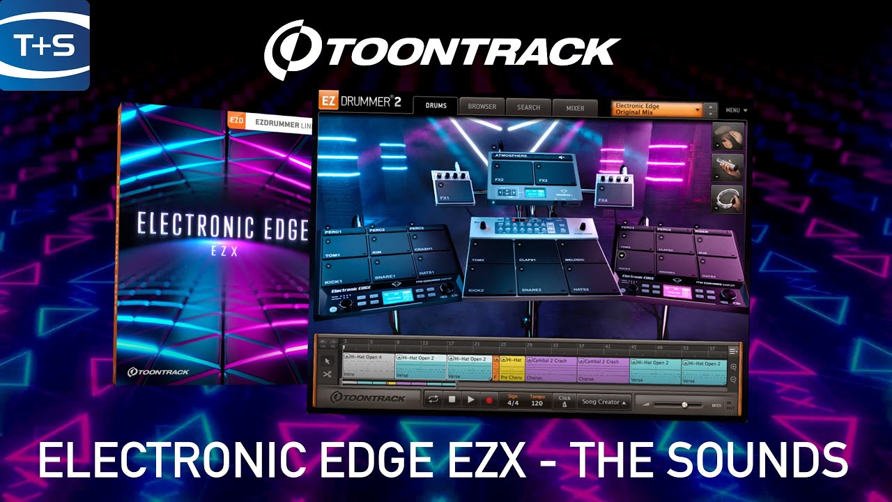 Toontrack Electronic Edge EZX   The Sounds