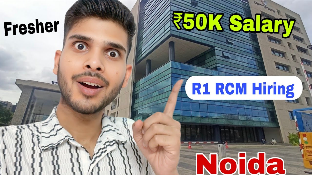 R1 RCM Mega Hiring 2025 | ₹25,000-₹50,000 Salary | Medical Billing Jobs | Noida & Gurugram