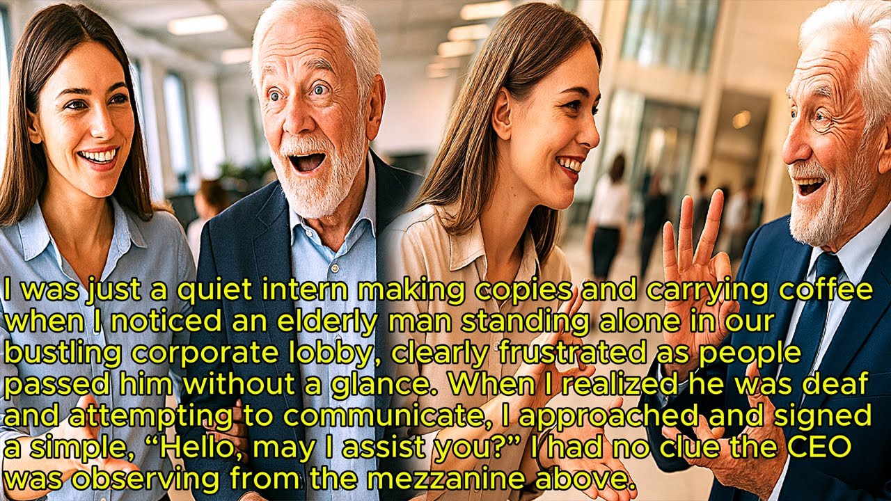 I Greeted a Deaf Visitor in Sign Language. I Had No Idea The CEO Was Watching.