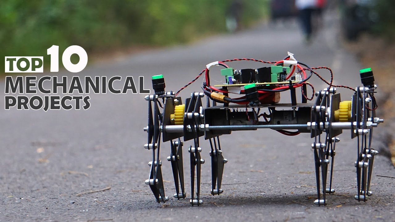 Top 10 Mechanical Engineering Projects Ideas 2022