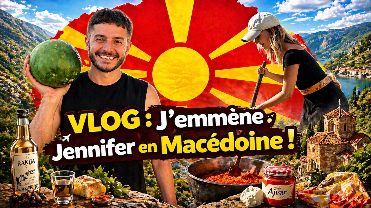 VLOG : J'emmène Jennifer en Macédoine !