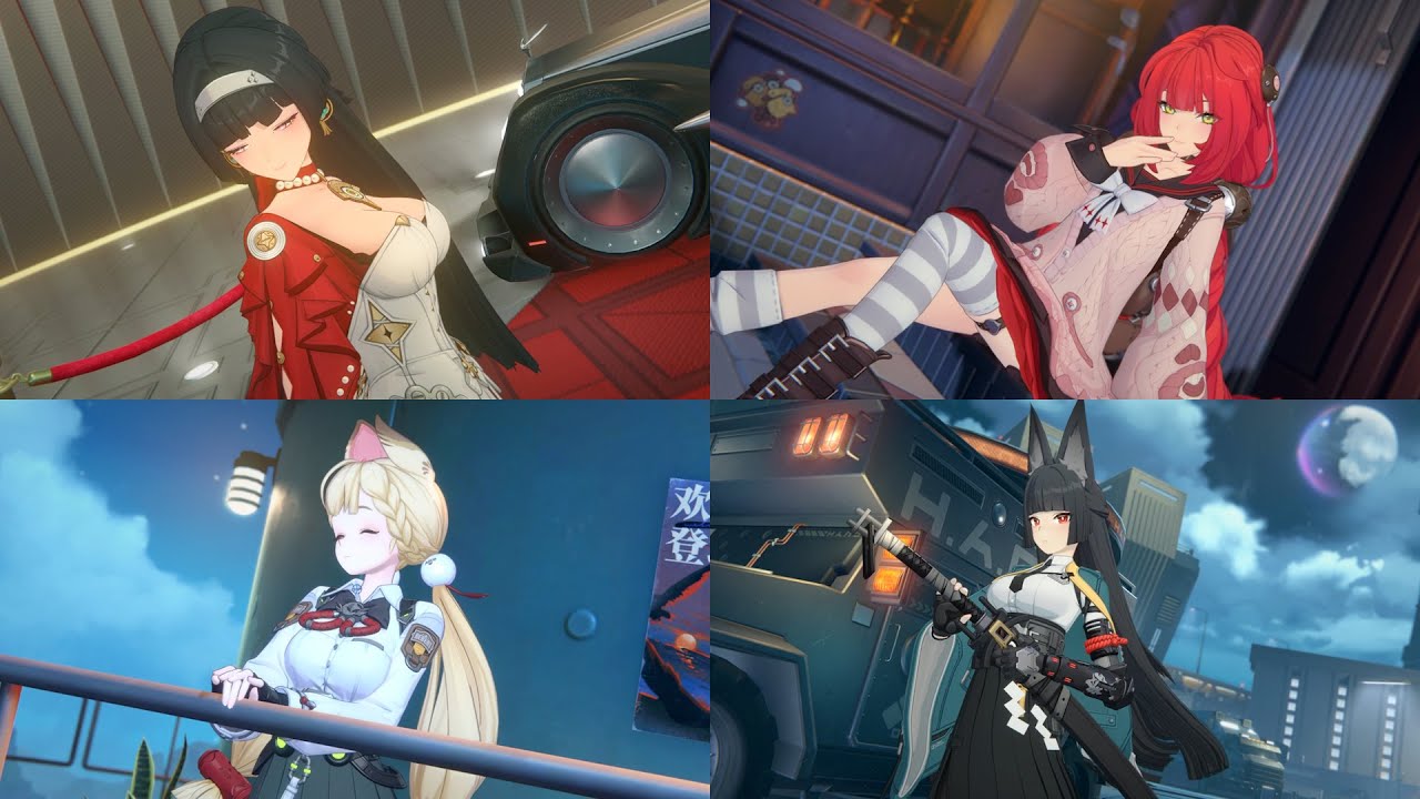 Every Dynamic Wallpaper - No Watermark/UID - All Characters | ZZZ Alice & Yuzuha Updated