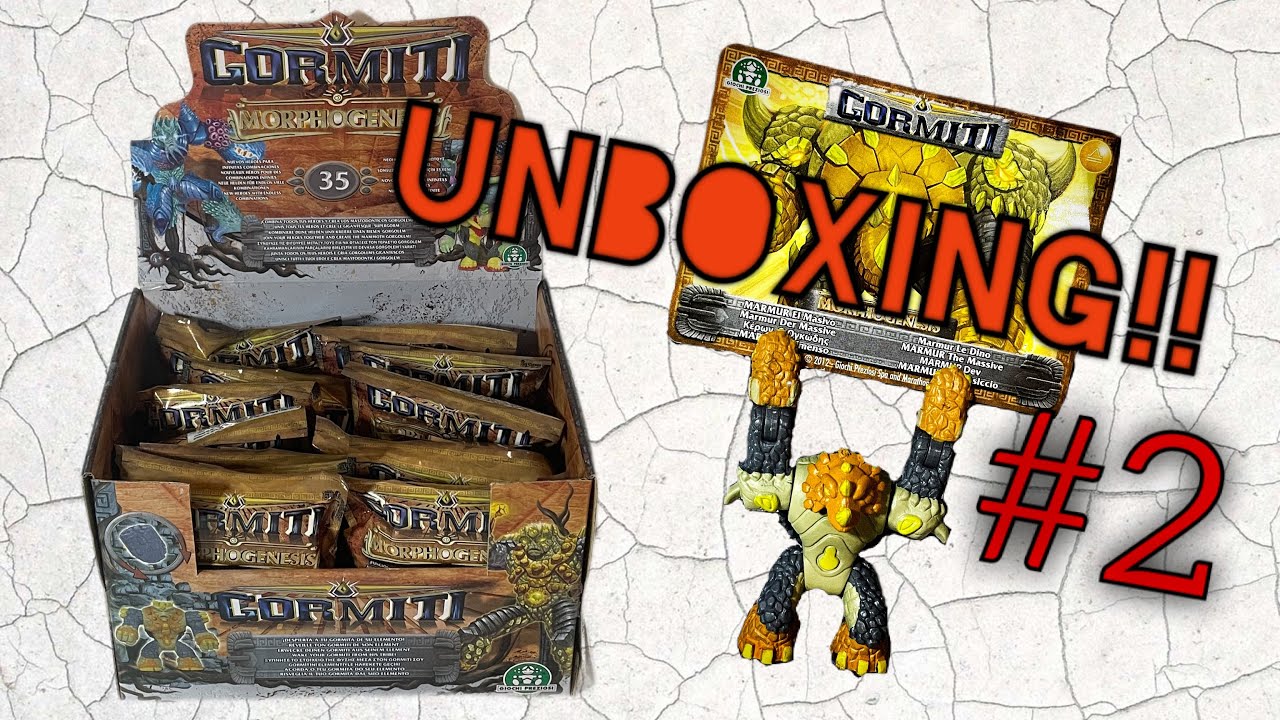 GORMITI MORPHOGENESIS - unboxing 2nd box