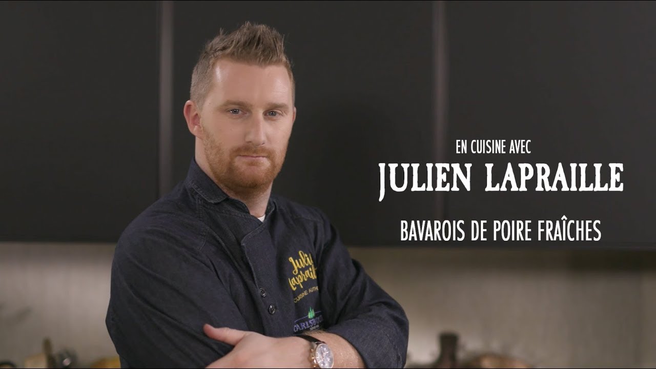 Bavarois de poires fraîches