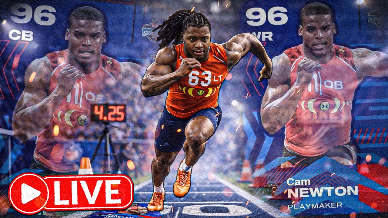 CAM NEWTON WR? CB? QB? INSANE COMBINE PROMO! MADDEN 26 ULTIMATE TEAM STREAM! PACKERS THEME TEAM! V