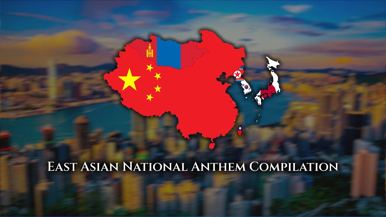 East Asian National Anthem Compilation