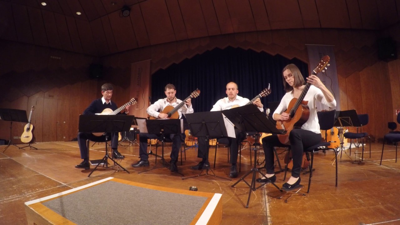 Raphael Stenzig - Pr&auml;ludium und Fuge in A (Ensemble Gitarrenliebe)