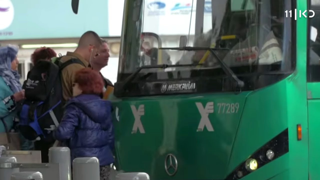 עייפות ולחץ: תיעוד - כך נהגי אוטובוס מאבדים ריכוז בנסיעה