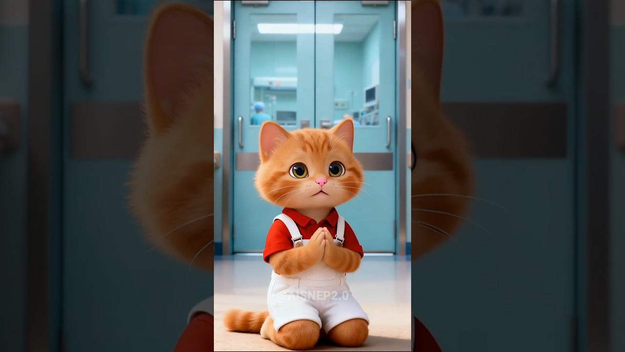 Little Orange Cat’s Growing-Up Diary in Overalls | So Young, Yet Already Providing for the Family 🏡