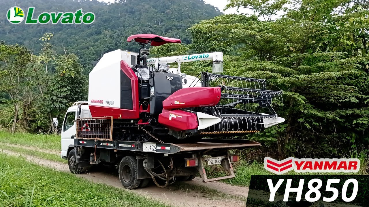 Entrega de Cosechadora Yanmar YH850