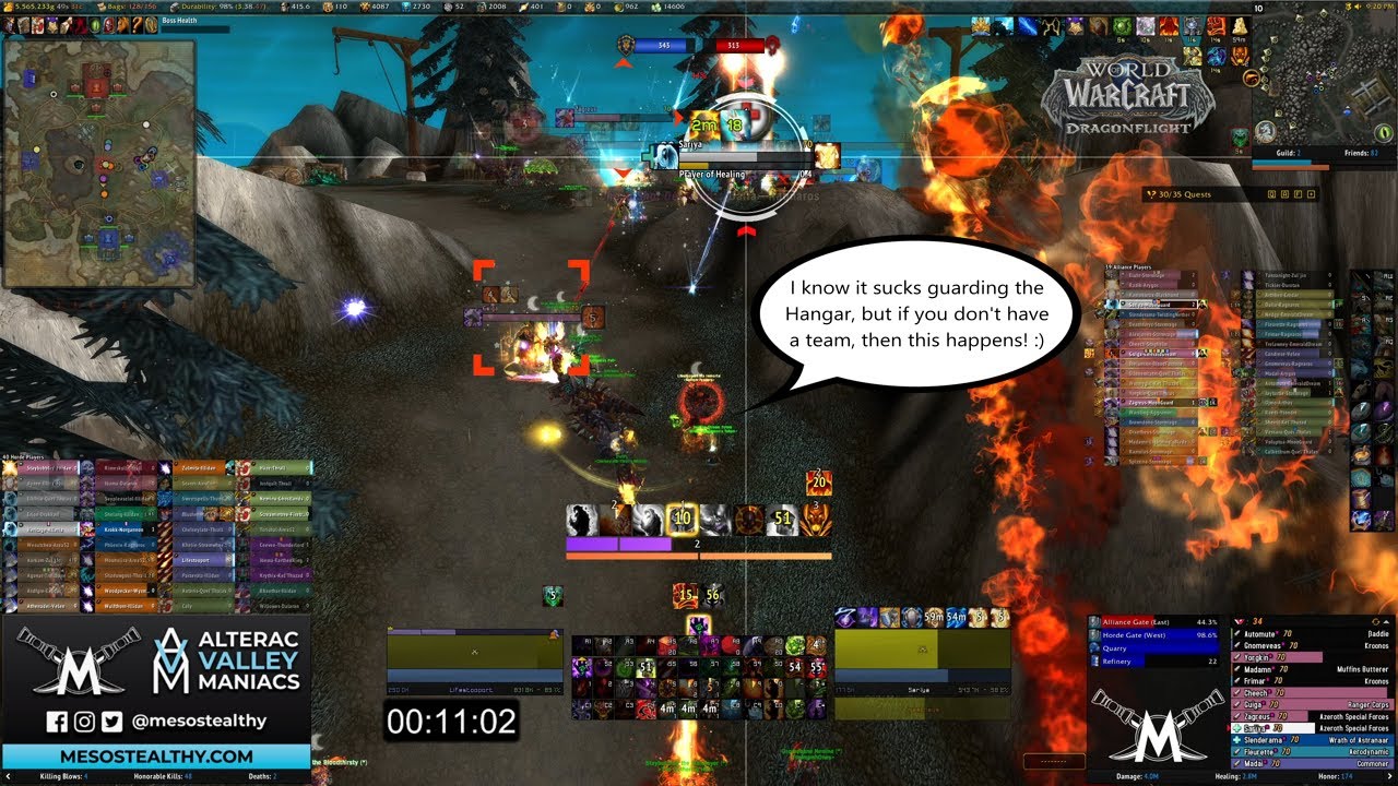 You thought it's boring on the Gunship? Well we need guards for the Hangar too! | Dragonflight # 370