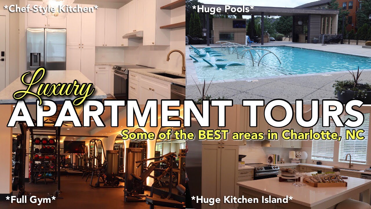 LUXURY APARTMENT HUNTING/TOUR VLOG | Charlotte NC - Honest Reviews + Prices + Names + more…
