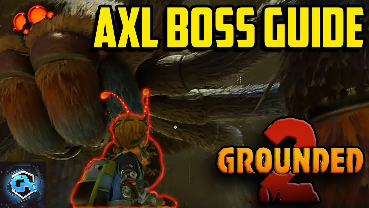 Grounded 2: Как призвать и победить НОВОГО босса-тарантула AXL! #grounded2 #gameadvisor