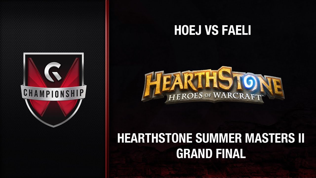 Hoej vs Faeli - GC's 2015 Hearthstone Summer Masters II (Grand Final)